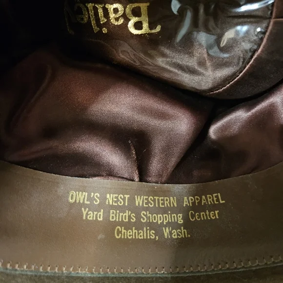 Bailey Vintage Western Hat - Picture 4 of 8